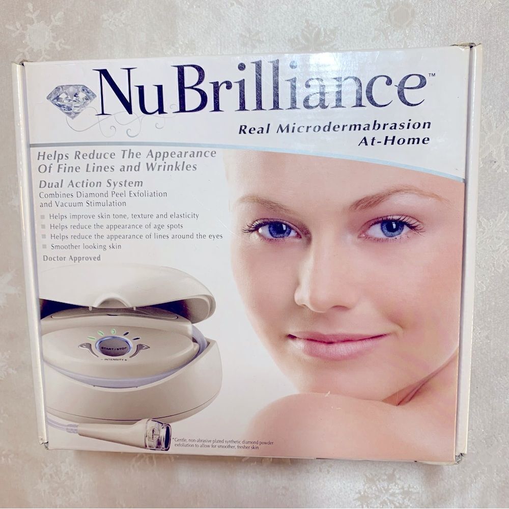 Nu Brilliance Microdermabrasion at Home Skin Care New in Box Never Used